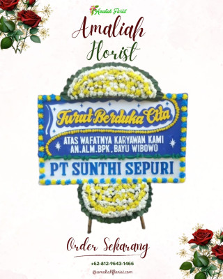 Papan Bunga Duka di Pamarayan
